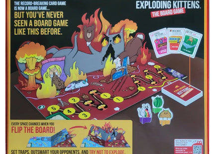 Exploding Kittens: Das Brettspiel - Brettspiel (NL)