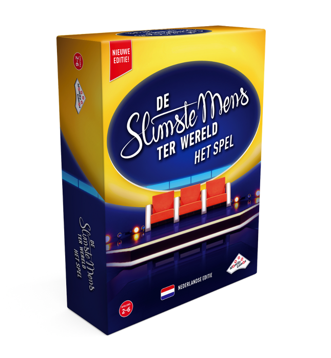 De Slimste Mens ter Wereld - Het Spel - Bordspel (NL)