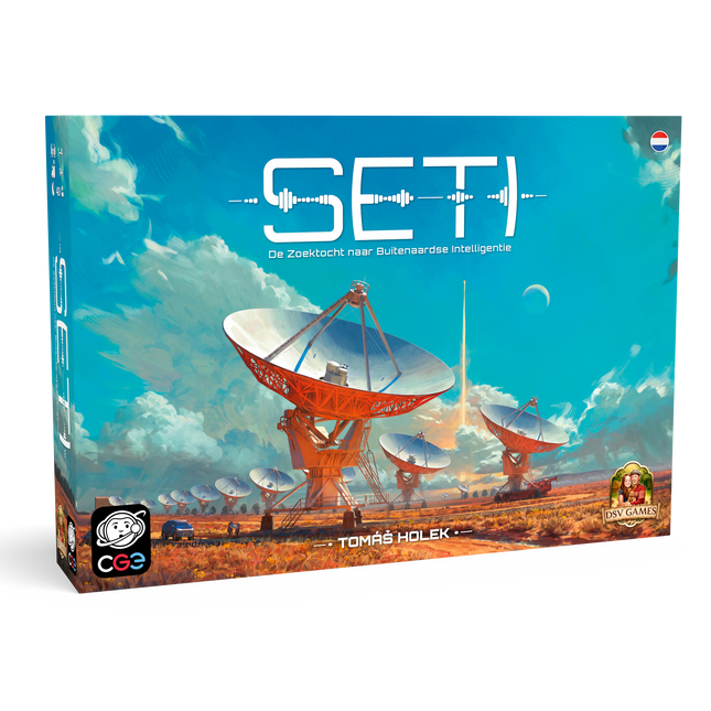 SETI: De Zoektocht naar Buitenaardse Intelligentie (incl. Promo 01) - Bordspel (NL) [PRE ORDER]