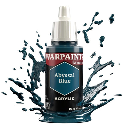 The Army Painter Warpaints Fanatic: Abyssal Blue (18ml) - Verf