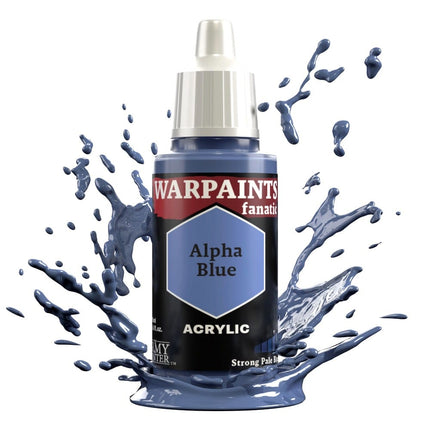 The Army Painter Warpaints Fanatic: Alpha Blue (18ml) - Paint