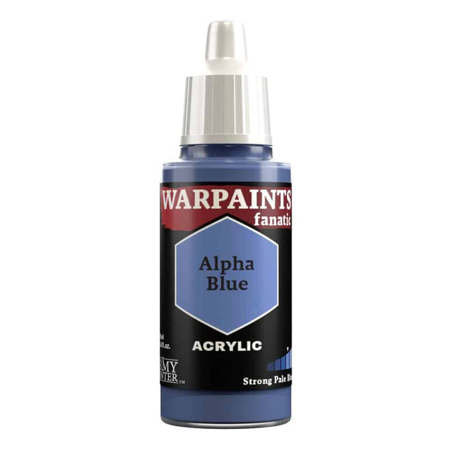 The Army Painter Warpaints Fanatic: Alpha Blue (18ml) - Verf