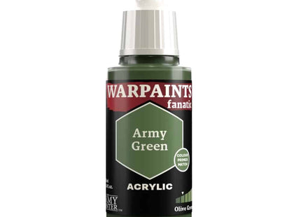 The Army Painter Warpaints Fanatic: Army Green (18 ml) – Farbe