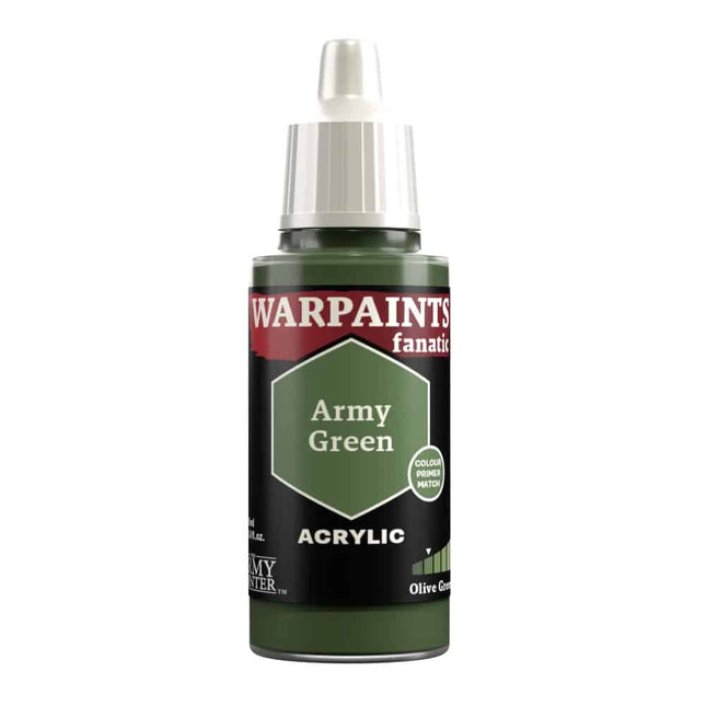The Army Painter Warpaints Fanatic: Army Green (18ml) - Verf