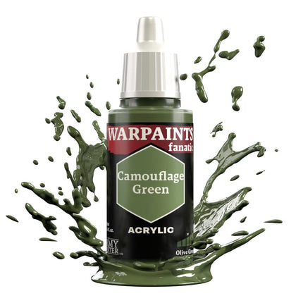 The Army Painter Warpaints Fanatic: Camouflage Green (18ml) - Verf