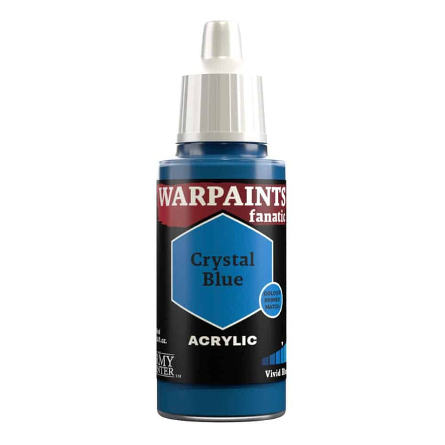 The Army Painter Warpaints Fanatic: Crystal Blue (18ml) - Verf