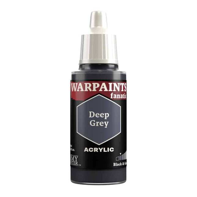 The Army Painter Warpaints Fanatic: Deep Grey (18 ml) – Farbe