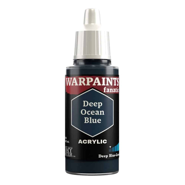 The Army Painter Warpaints Fanatic: Deep Ocean Blue (18ml) - Verf