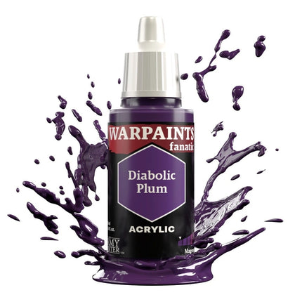 The Army Painter Warpaints Fanatic: Diabolic Plum (18ml) - Verf