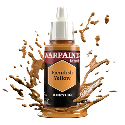 The Army Painter Warpaints Fanatic: Fiendish Yellow (18ml) - Verf