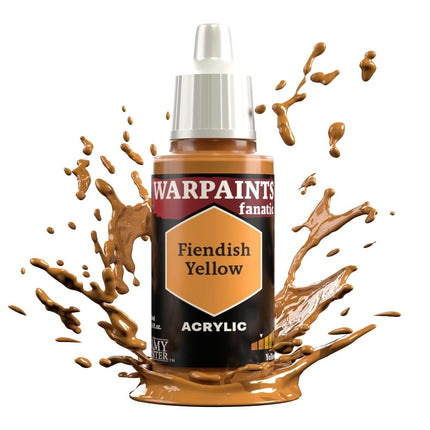 The Army Painter Warpaints Fanatic: Fiendish Yellow (18 ml) – Farbe