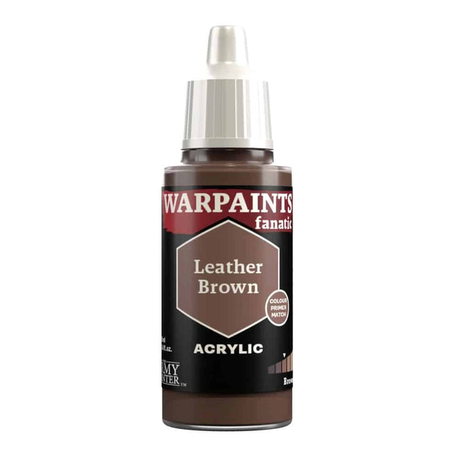 The Army Painter Warpaints Fanatic: Leather Brown (18ml) - Verf