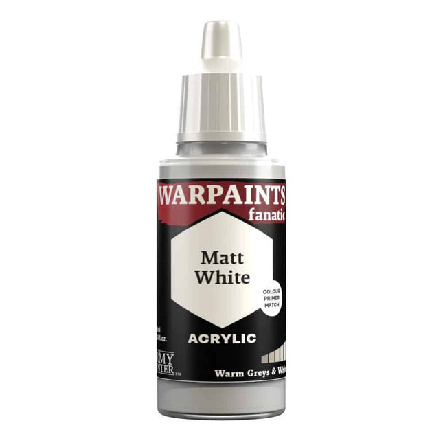 The Army Painter Warpaints Fanatic: Mattweiß (18 ml) – Farbe
