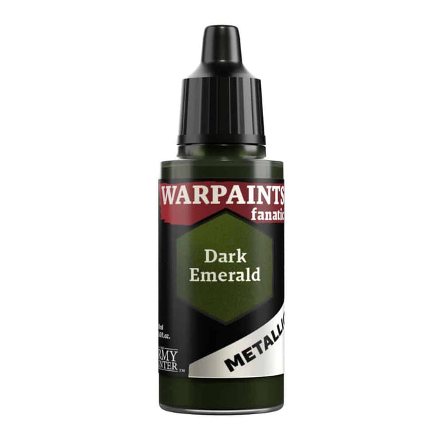 The Army Painter Warpaints Fanatic: Metallic Dark Emerald (18ml) - Verf