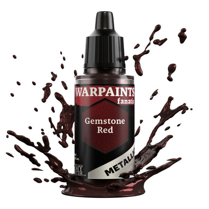 The Army Painter Warpaints Fanatic: Metallic Gemstone Red (18ml) - Paint