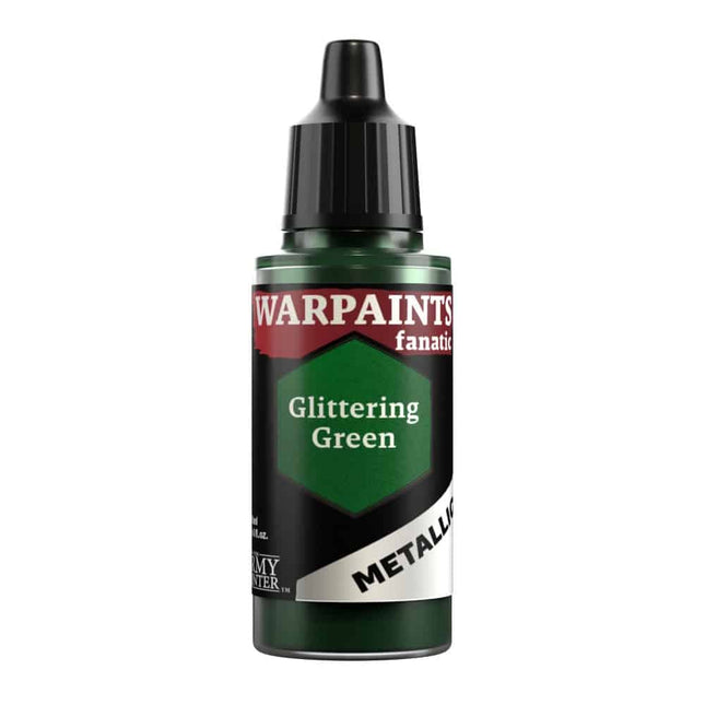 The Army Painter Warpaints Fanatic: Metallic Glittering Green (18ml) - Paint