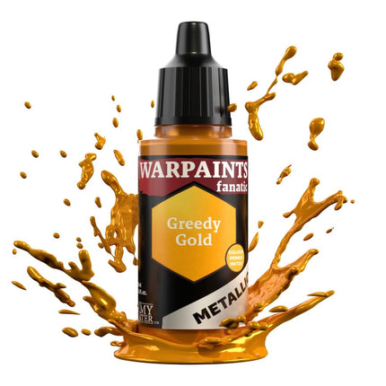 The Army Painter Warpaints Fanatic: Metallic Greedy Gold (18ml) - Verf