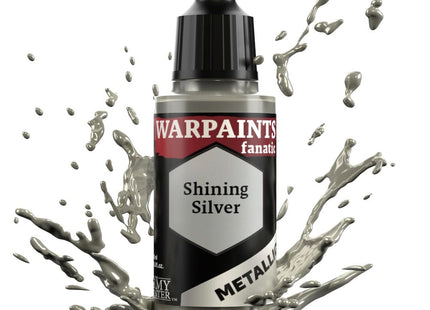 The Army Painter Warpaints Fanatic: Metallic Shining Silver (18ml) - Paint