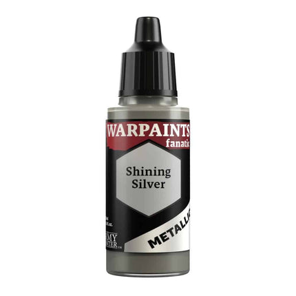 The Army Painter Warpaints Fanatic: Metallic Shining Silver (18 ml) – Farbe