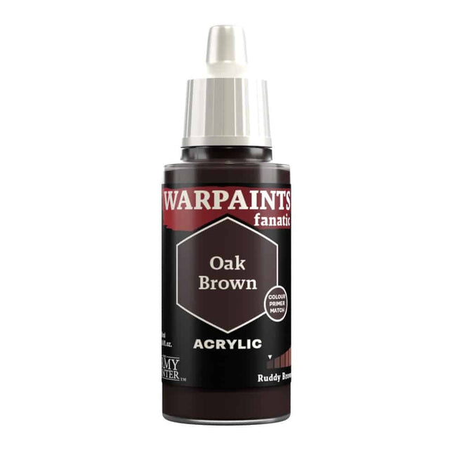 The Army Painter Warpaints Fanatic: Oak Brown (18ml) - Verf