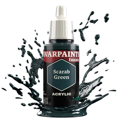 The Army Painter Warpaints Fanatic: Scarab Green (18ml) - Verf