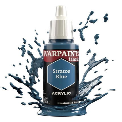 The Army Painter Warpaints Fanatic: Stratos Blue (18ml) - Verf