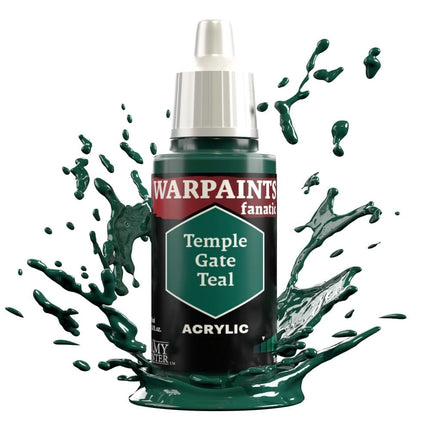 The Army Painter Warpaints Fanatic: Temple Gate Teal (18ml) - Verf