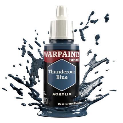 The Army Painter Warpaints Fanatic: Thunderous Blue (18ml) - Verf