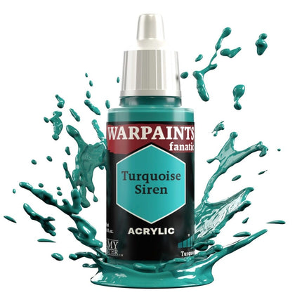 The Army Painter Warpaints Fanatic: Turquoise Siren (18ml) - Paint