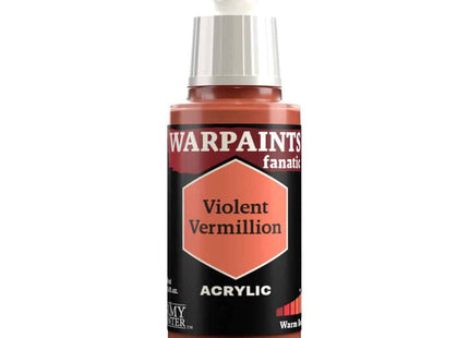 The Army Painter Warpaints Fanatic: Violent Vermilion (18ml) - Verf