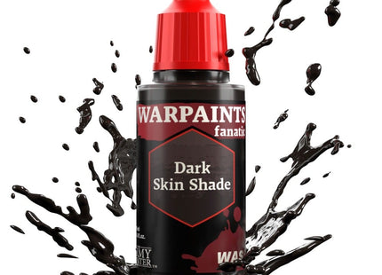 The Army Painter Warpaints Fanatic: Wash Dark Skin Shade (18ml) - Paint