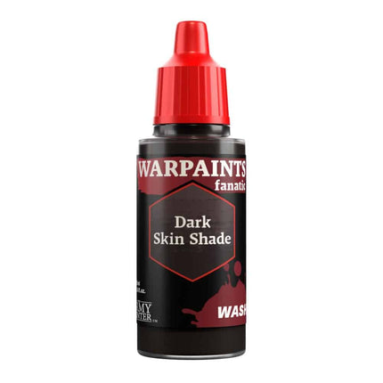 The Army Painter Warpaints Fanatic: Wash Dark Skin Shade (18ml) - Verf