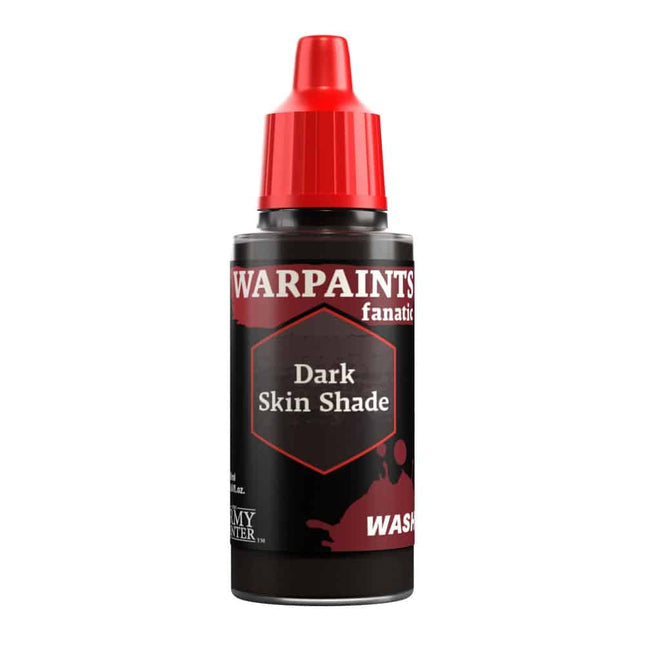 The Army Painter Warpaints Fanatic: Wash Dark Skin Shade (18ml) - Paint