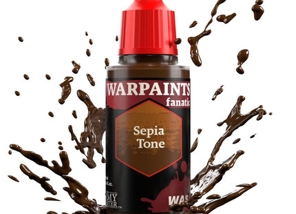 The Army Painter Warpaints Fanatic: Wash Sepia Tone (18ml) - Verf