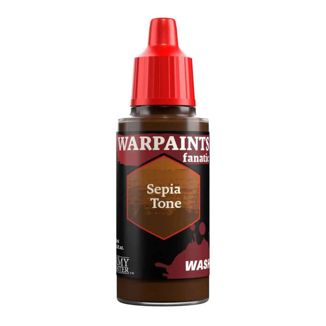The Army Painter Warpaints Fanatic: Wash Sepia Tone (18ml) - Verf