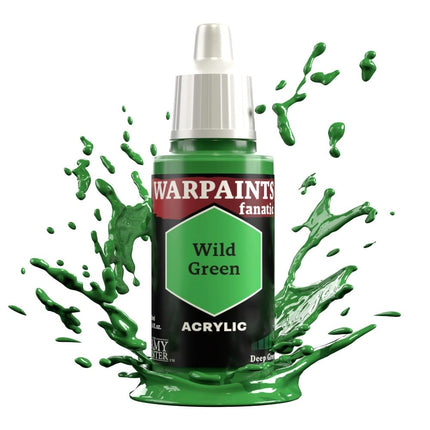 The Army Painter Warpaints Fanatic: Wild Green (18ml) - Paint