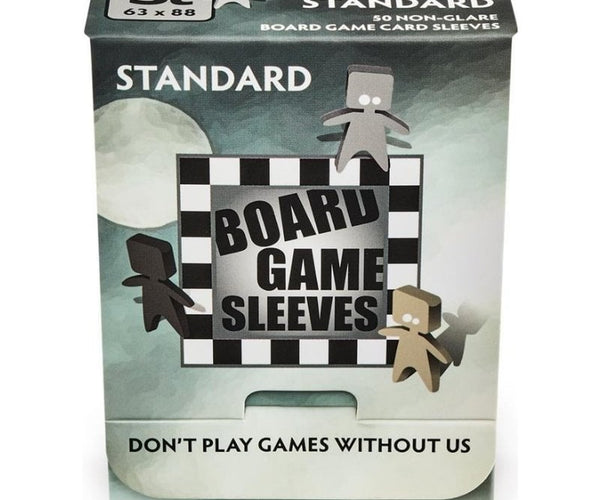 63 x 88 card sleeves Board Game Sleeves 'Non-Glare Standard' 63 x 88 mm (50PCS) - Accessories