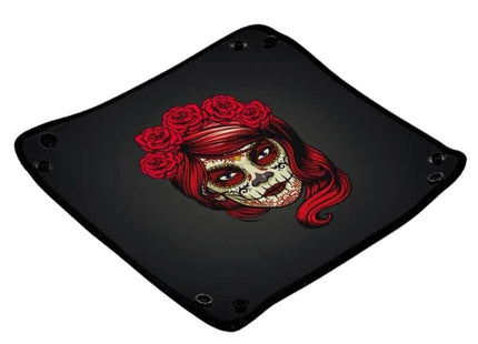 Dice Tray: Calaveras Girl - Accessories