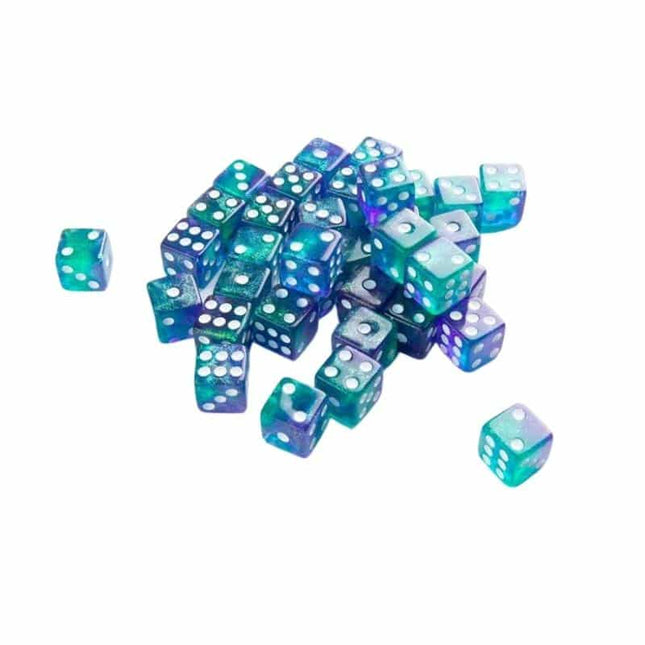 bordspel-accessoires-dobbelstenen-galaxy-series-neptune-d6-set-36-stuks