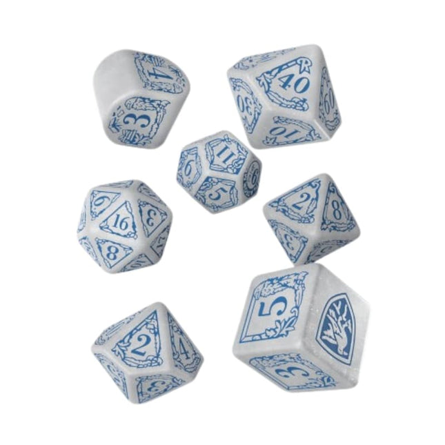 bordspel-accessoires-harry-potter-ravenclaw-modern-dice-set-white-7-stuks