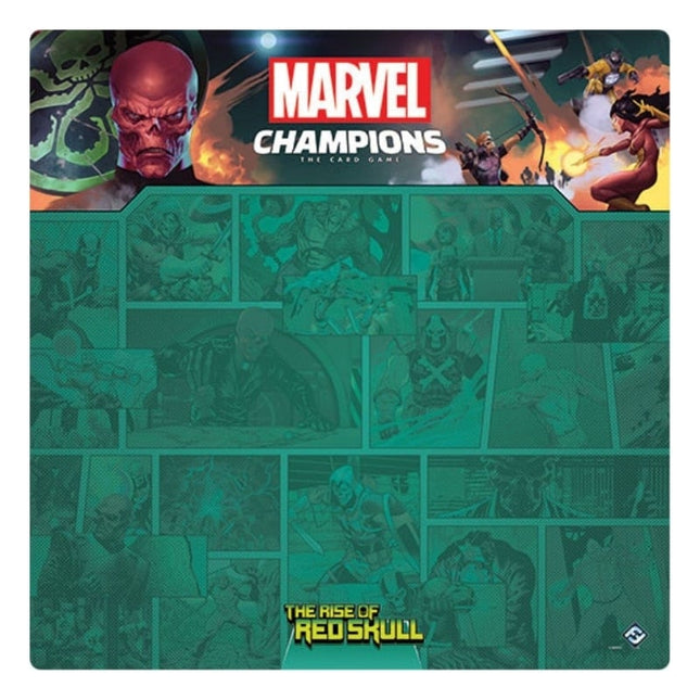 Marvel Champions LCG The Rise of Red Skull Spielmatte – Zubehör