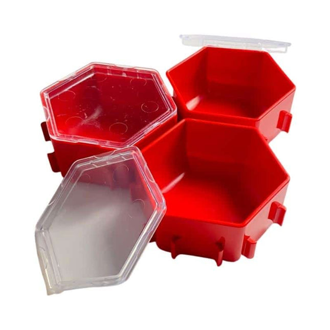 bordspel-accessoires-token-tray-honeycomb-rood