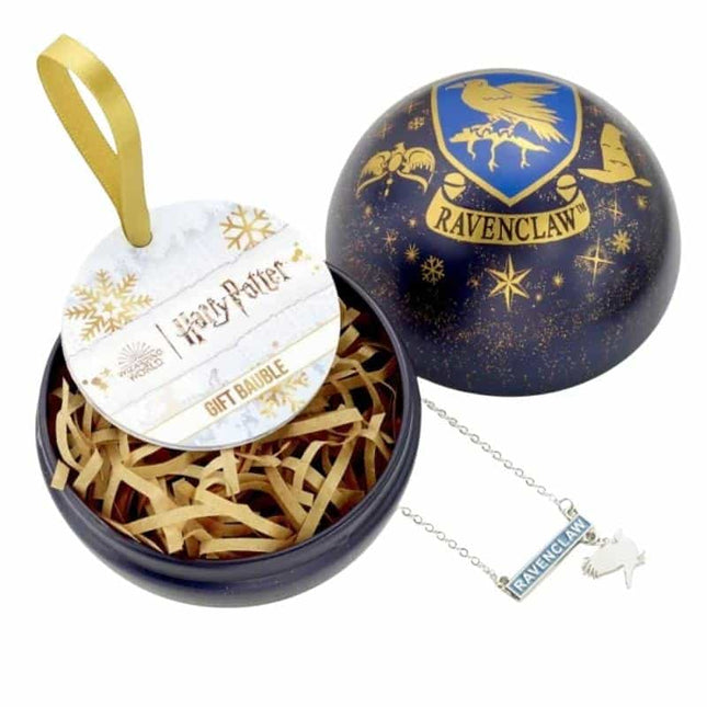 bordspel-merchandise-kerstbal-harry-potter-ravenclaw-and-necklace