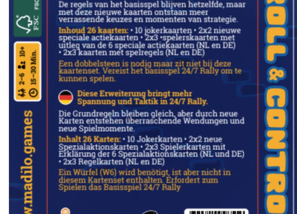 24/7 Rally: Roll & Control uitbreiding (NL/DE)