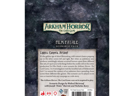 Arkham Horror LCG: Film Fatale Scenario Pack Expansion (ENG)