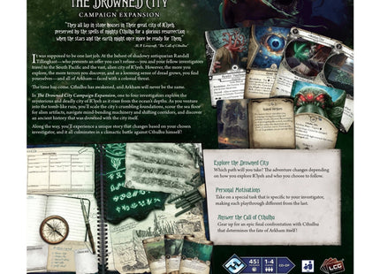Arkham Horror LCG Die Ertrunkene Stadt: Kampagnenerweiterung (ENG)