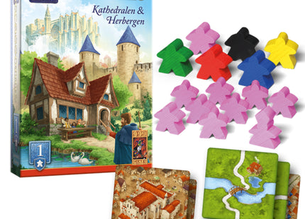 Carcassonne: Cathedrals &amp; Inns expansion (NL)