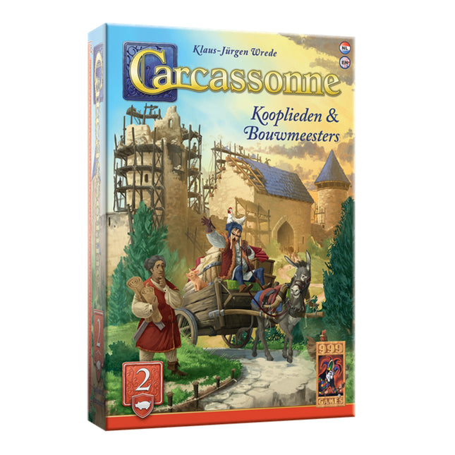 Carcassonne: Kooplieden & Bouwmeesters uitbreiding (NL)