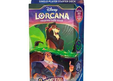 Disney Lorcana: Starter Deck Scar & Kronk Set 5 Trading Card Game (ENG) De Spelletjes Vrienden Disney Lorcana: Starter Deck Scar & Kronk Set 5 Trading Card Game (ENG) De Spelletjes Vrienden