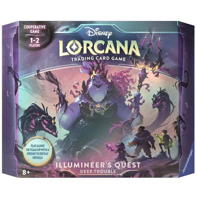 bordspellen disney lorcana ursulas return illumineers quest deep trouble set 4 (1)